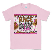 Bubblegum Pink race day vibes Classic Tee - Artiststas
