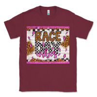 Burgundy race day vibes Classic Tee - Artiststas