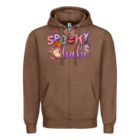Chestnut spooky babe Zipper Hoodie - AdoDesignShop