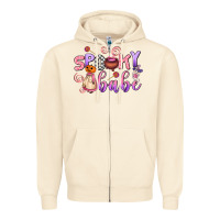Sandshell spooky babe Zipper Hoodie - AdoDesignShop