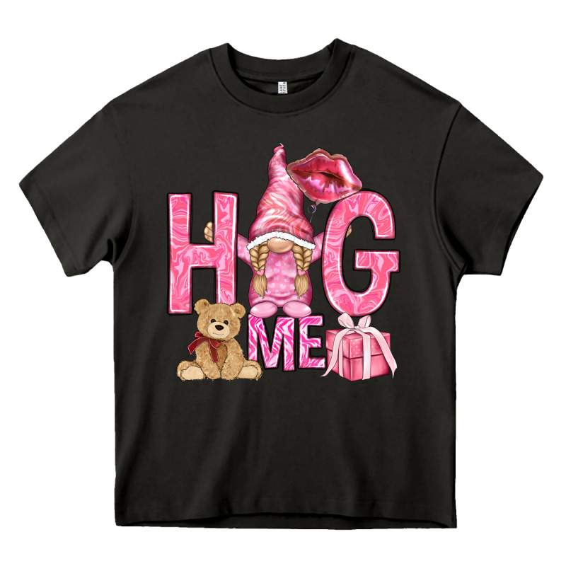 Hug Me With Gnome Hjf Heavy Core Tee by HowdyJamesFarm | Teevron
