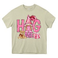 Mossy hug me with gnome hjf Heavy Core Tee - HowdyJamesFarm