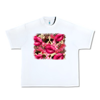 White Valentine's Day pink plaid red glitter cowhide Urban Heavy Tee - FaDigitalArtStudio
