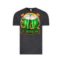 Vintage Black St. Patrick's Day beer Vintage Tee - OliviaCreatesArt