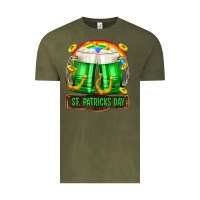 Vintage Olive St. Patrick's Day beer Vintage Tee - OliviaCreatesArt