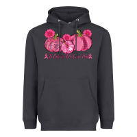In October We Wear Pink Pumpkins Heavyweight Hoodie | Teevron