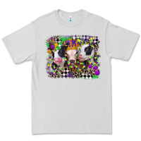 Dove Grey mardi gras heifers Premium Tee - CowGirlArtShop