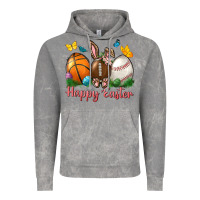 Cloud Rock Happy Easter Sports With Butterfly Vintage Hoodie - BundleAndBundleShop
