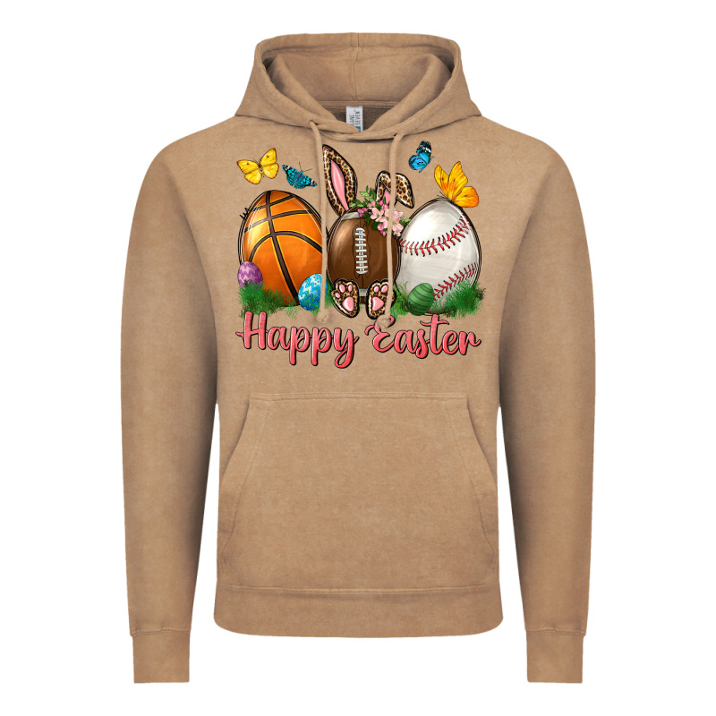 Happy Easter Sports With Butterfly Vintage Hoodie by BundleAndBundleShop | Teevron