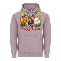Vintage Zinc Happy Easter Sports With Butterfly Vintage Hoodie - BundleAndBundleShop