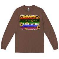 Chestnut serape sunflowers leopard cowhide background Long Sleeve Tee - RanaPortraitStore