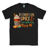 Black pumpkin spice and everything nice Classic Tee - CowGirlArtShop