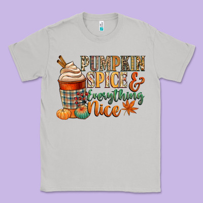 Pumpkin Spice And Everything Nice Classic Tee Designed By Cowgirlartshop