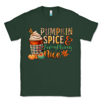 Sports Green pumpkin spice and everything nice Classic Tee - CowGirlArtShop