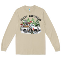 Mushroom merry christmas gnomies Long Sleeve Tee - FaDigitalArtStudio