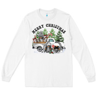 White merry christmas gnomies Long Sleeve Tee - FaDigitalArtStudio