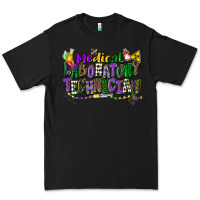 Black medical laboratory technician mardi gras Premium Tee - CowGirlArtShop