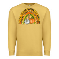 Antique Gold fall rainbow Premium Sweatshirt - AdoDesignShop