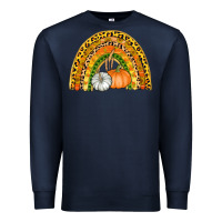Navy fall rainbow Premium Sweatshirt - AdoDesignShop