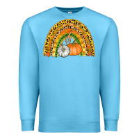 Ocean Blue fall rainbow Premium Sweatshirt - AdoDesignShop