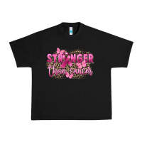 Black Stronger than Cancer Urban Heavy Tee - FaDigitalArtStudio