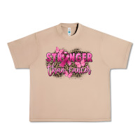 Burro Stronger than Cancer Urban Heavy Tee - FaDigitalArtStudio
