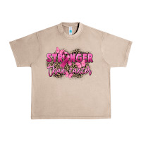 French Oak Stronger than Cancer Urban Heavy Tee - FaDigitalArtStudio