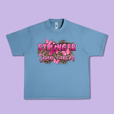 Stronger Than Cancer Urban Heavy Tee Designed By Fadigitalartstudio