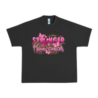 Pigment Black Stronger than Cancer Urban Heavy Tee - FaDigitalArtStudio