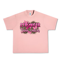 Salmon Stronger than Cancer Urban Heavy Tee - FaDigitalArtStudio