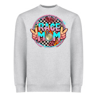 Heather Grey race mom Heavyweight Sweatshirt - AdoDesignShop