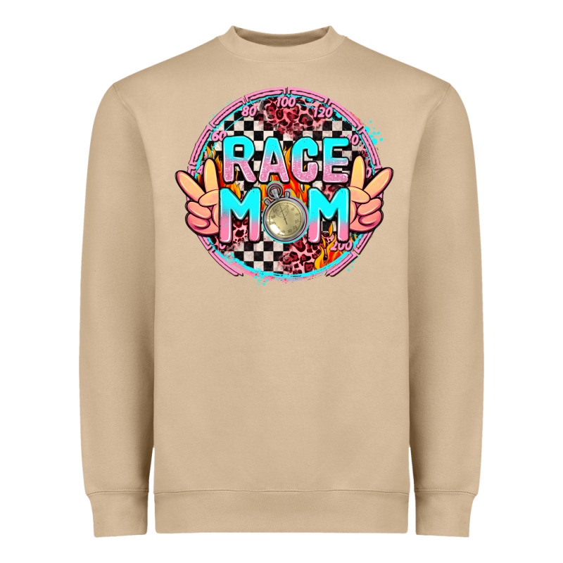 Race Mom Heavyweight Sweatshirt by AdoDesignShop | Teevron