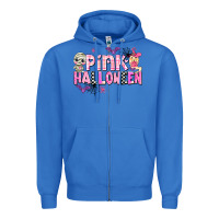 True Royal pink halloween Zipper Hoodie - AdoDesignShop