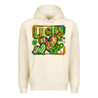 Tofu lucky st patricks day hearts Premium Hoodie - LillyAllenDesigns