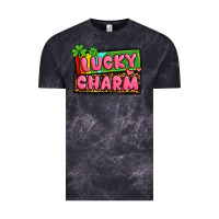 Cloud Black St. Patrick's lucky charm Vintage Tee - OliviaCreatesArt