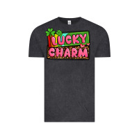 Vintage Black St. Patrick's lucky charm Vintage Tee - OliviaCreatesArt
