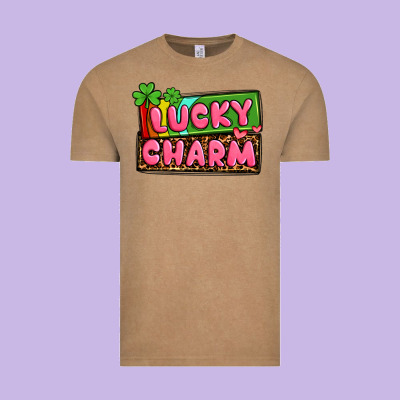 St. Patrick's Lucky Charm Vintage Tee Designed By Oliviacreatesart