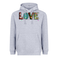 Heather Grey love christmas gemstone Heavyweight Hoodie - AdoDesignShop