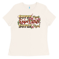 Bone Super mom super wife super tired Ladies Tee - CowGirlArtShop