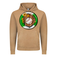 Vintage Camel baseball with sunflower round earrings Vintage Hoodie - BundleAndBundleShop
