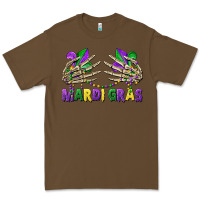Cacao mardi gras skeleton hands Premium Tee - CowGirlArtShop