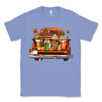 Colony Blue coffee cups truck Classic Tee - CowGirlArtShop