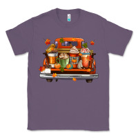 Lavender coffee cups truck Classic Tee - CowGirlArtShop