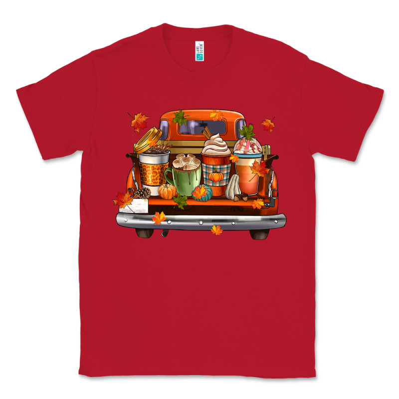 Coffee Cups Truck Classic Tee by CowGirlArtShop | Teevron