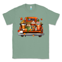 Sage coffee cups truck Classic Tee - CowGirlArtShop