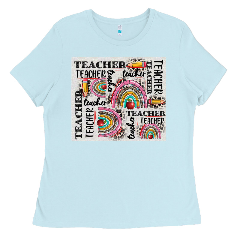 Teacher Tumbler Ladies Tee by CowGirlArtShop | Teevron