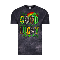 Cloud Black St. Patrick's It's a good day to have a lucky day Vintage Tee - OliviaCreatesArt