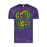 Cloud Purple St. Patrick's It's a good day to have a lucky day Vintage Tee - OliviaCreatesArt
