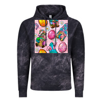 Cloud Black Easter Gnomies Seamless Pattern Vintage Hoodie - BundleAndBundleShop