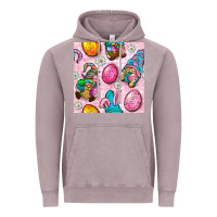 Vintage Zinc Easter Gnomies Seamless Pattern Vintage Hoodie - BundleAndBundleShop